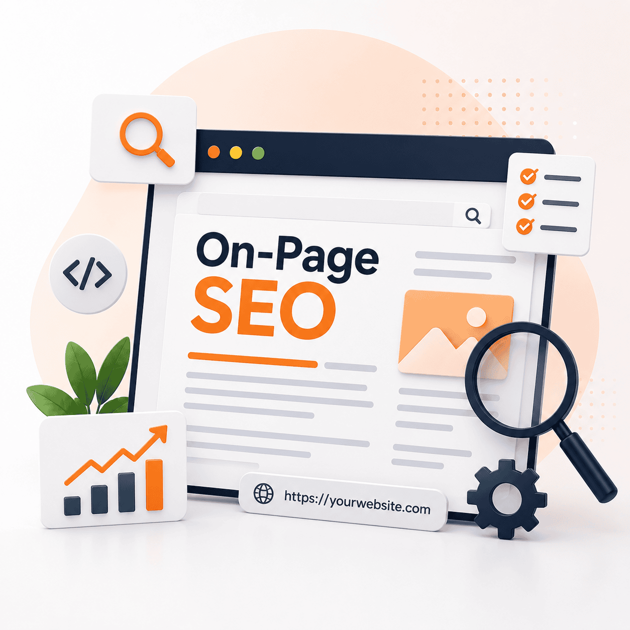 on page